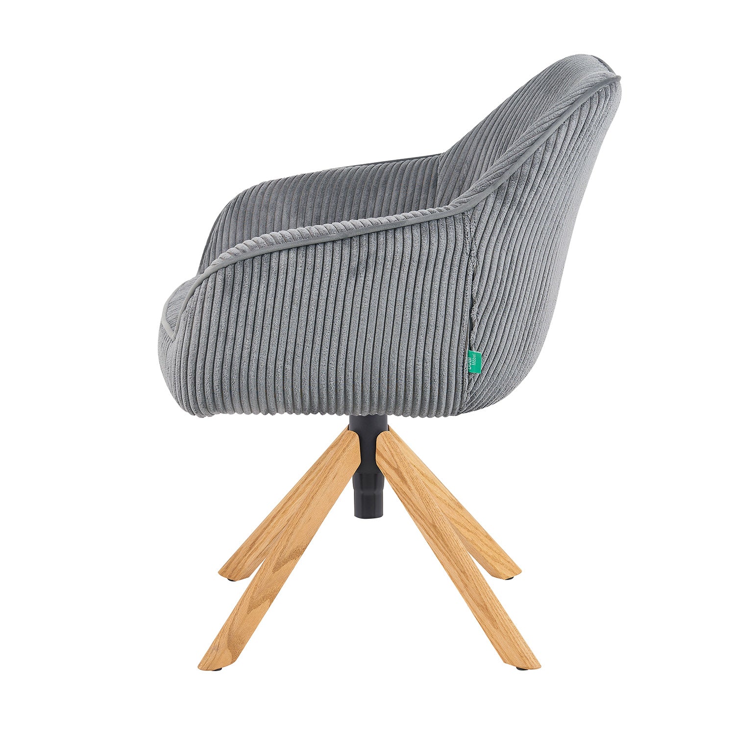 Mika-Luis 2er-Set - Polstersessel in Wildlederoptik, Cord, Webstoff