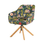 Mika-Luis 2er-Set - Polstersessel in Wildlederoptik, Cord, Webstoff