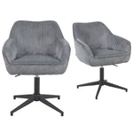 Mika-Maya 2er-Set - Drehsessel mit Federkern Polsterung