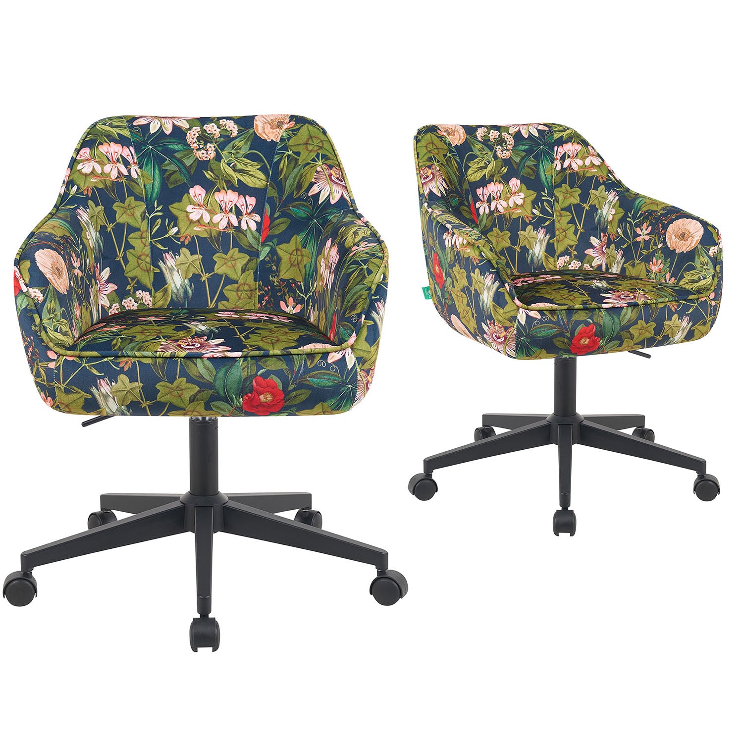 Mika-Elio 2er-Set - Chefsessel in Lederoptik