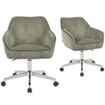 Mika-Elio 2er-Set - Chefsessel in Lederoptik