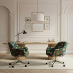 Mika-Elio 2er-Set - Chefsessel in Lederoptik