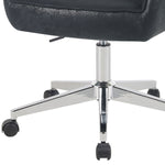 Mika-Elio 2er-Set - Chefsessel in Lederoptik