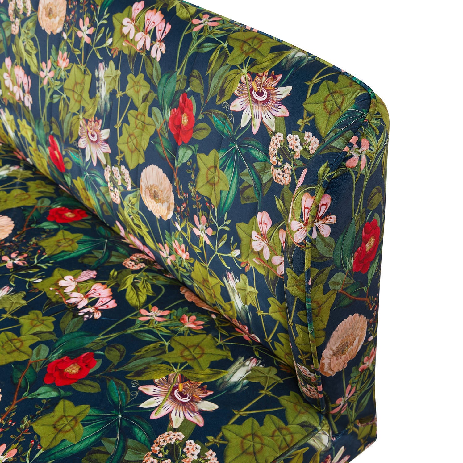 Esszimmerbank Sophia - gepolstert mit Federkern, Holzbeine aus Eiche