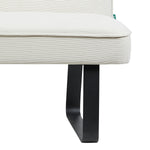 Esszimmerbank Emilia - Federkernpolsterung, mit Metallgestell