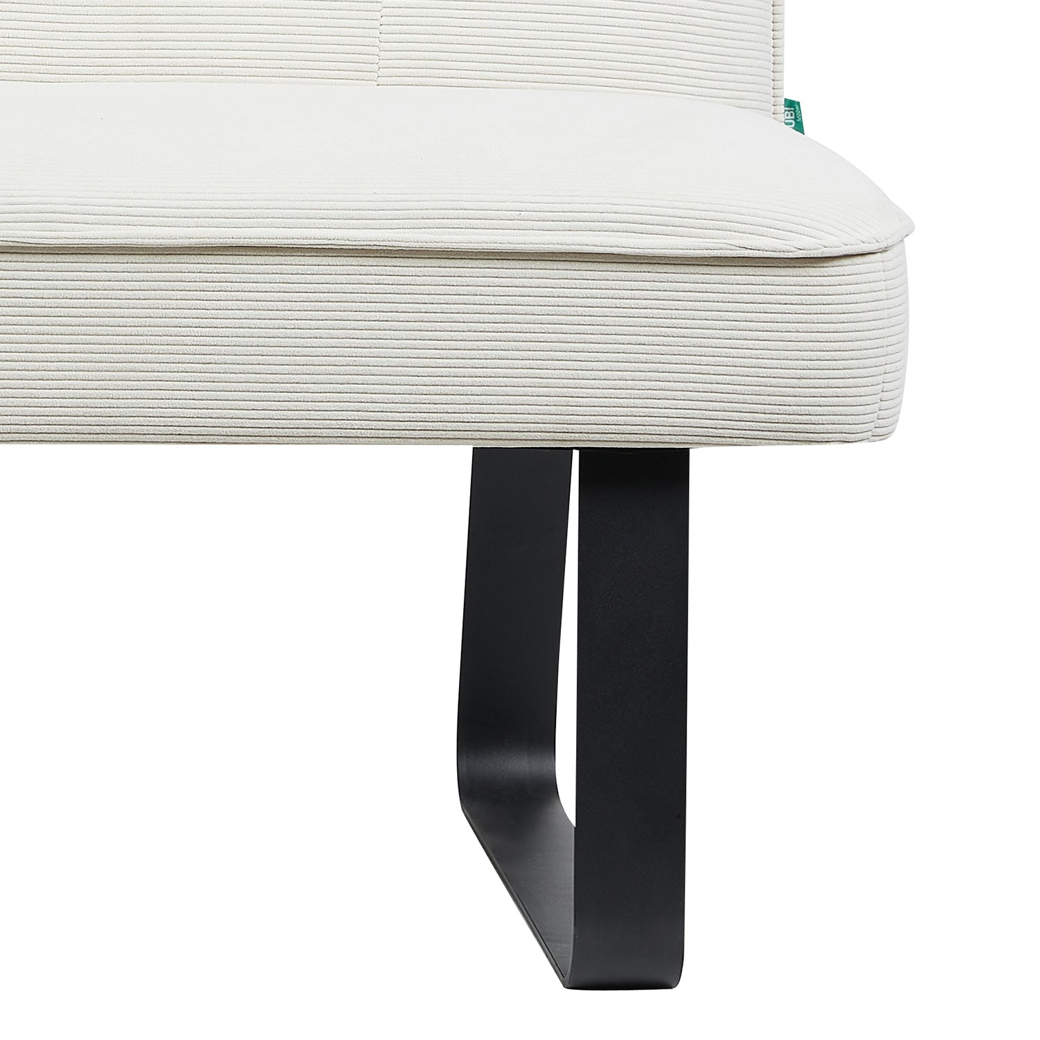 Esszimmerbank Emilia - Federkernpolsterung, mit Metallgestell