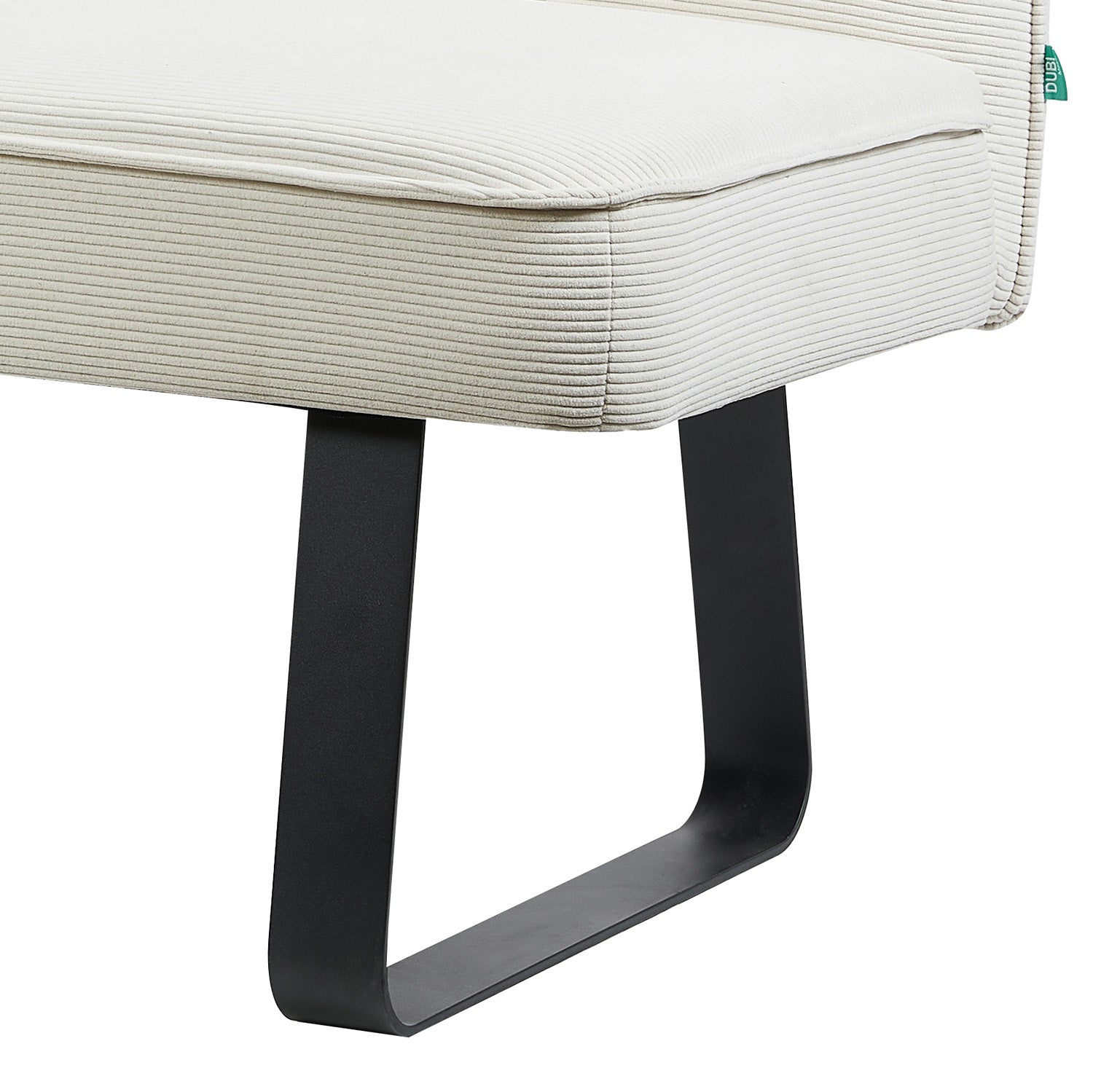 Esszimmerbank Emilia - Federkernpolsterung, mit Metallgestell