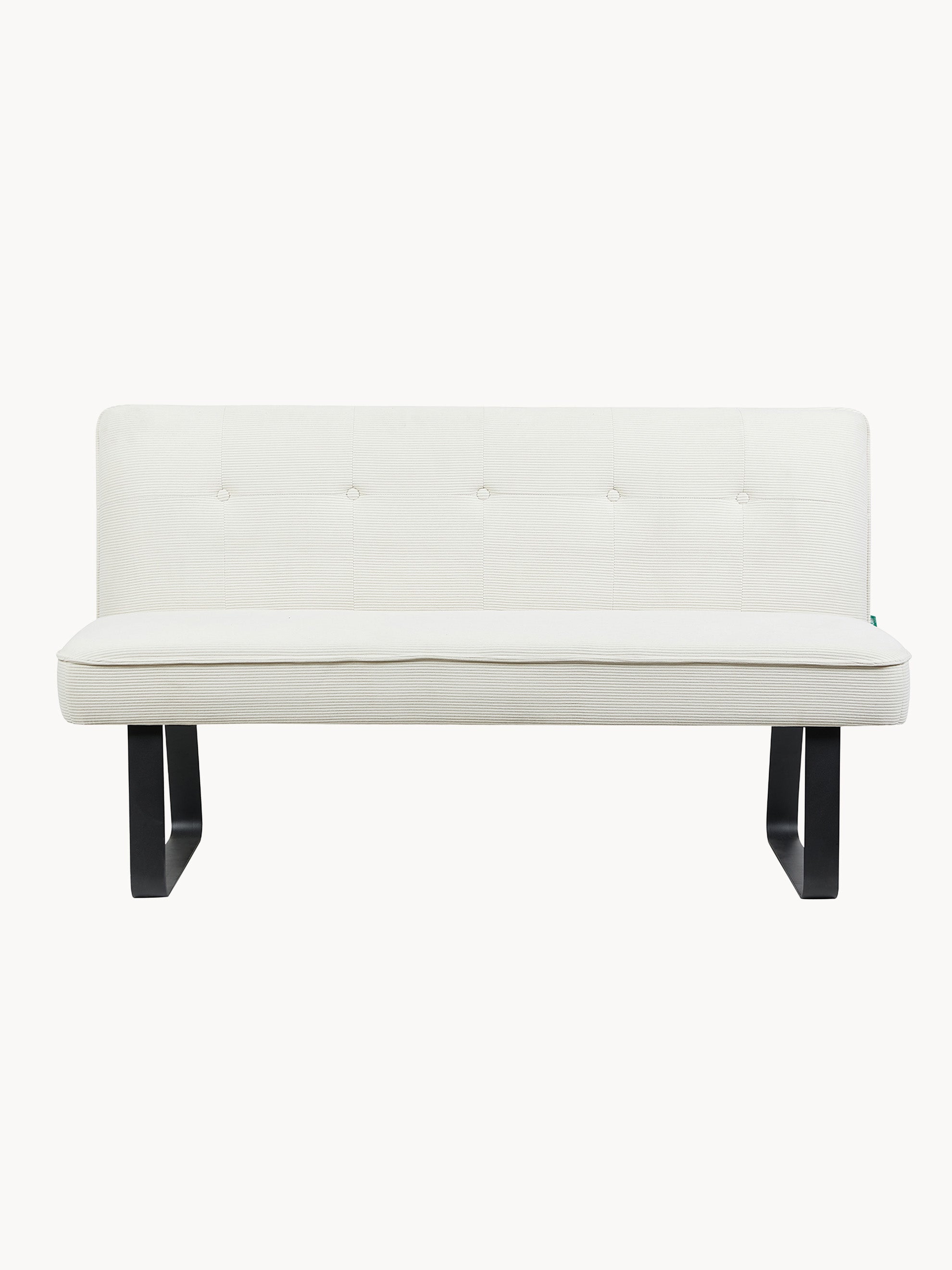 Esszimmerbank Emilia - Federkernpolsterung, mit Metallgestell