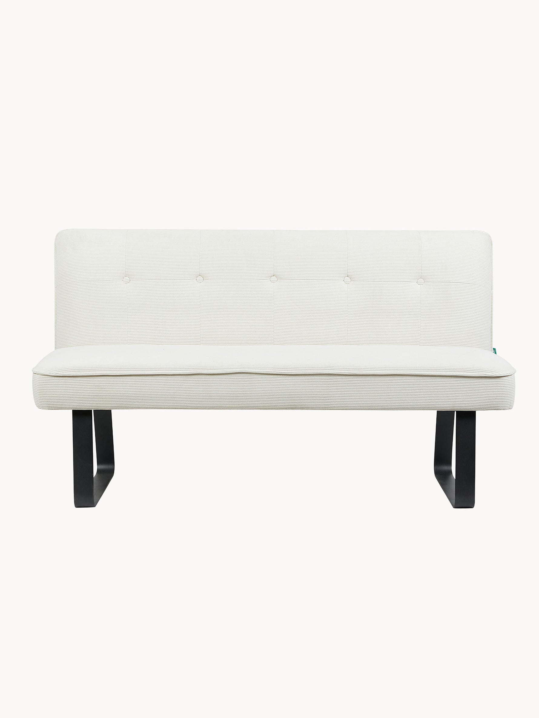 Esszimmerbank Emilia - Federkernpolsterung, mit Metallgestell