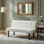 Esszimmerbank Emilia - Federkernpolsterung, mit Metallgestell