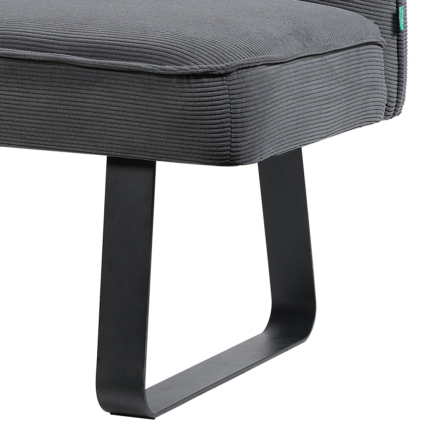 Esszimmerbank Emilia - Federkernpolsterung, mit Metallgestell