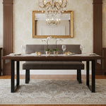 Esszimmerbank JOYCE - Federkernpolsterung, mit Metallgestell