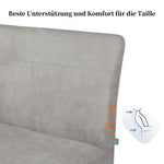 Esszimmerbank JOYCE - Federkernpolsterung, mit Metallgestell