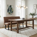 Esszimmerbank JOYCE - Federkernpolsterung, mit Metallgestell