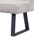 Esszimmerbank Clara - Federkernpolsterung, mit Metallgestell