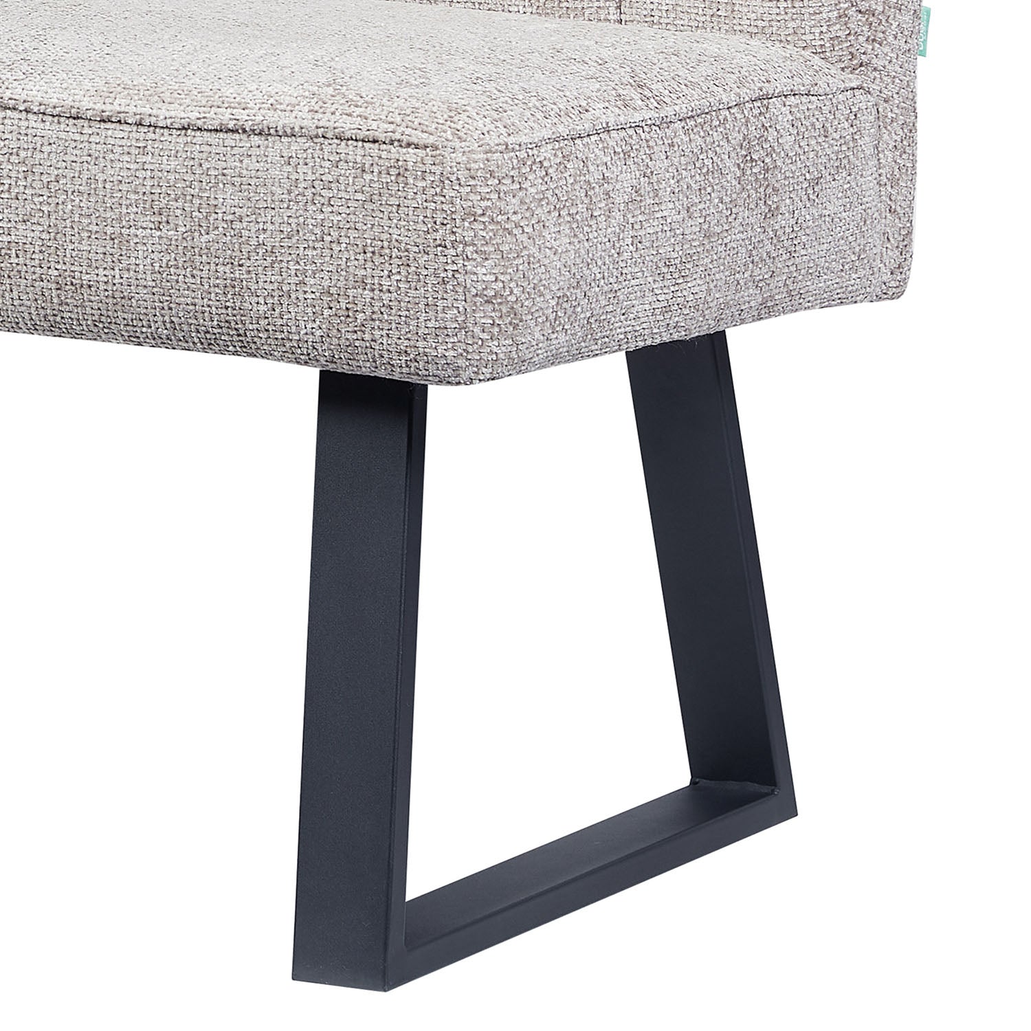 Esszimmerbank Clara - Federkernpolsterung, mit Metallgestell