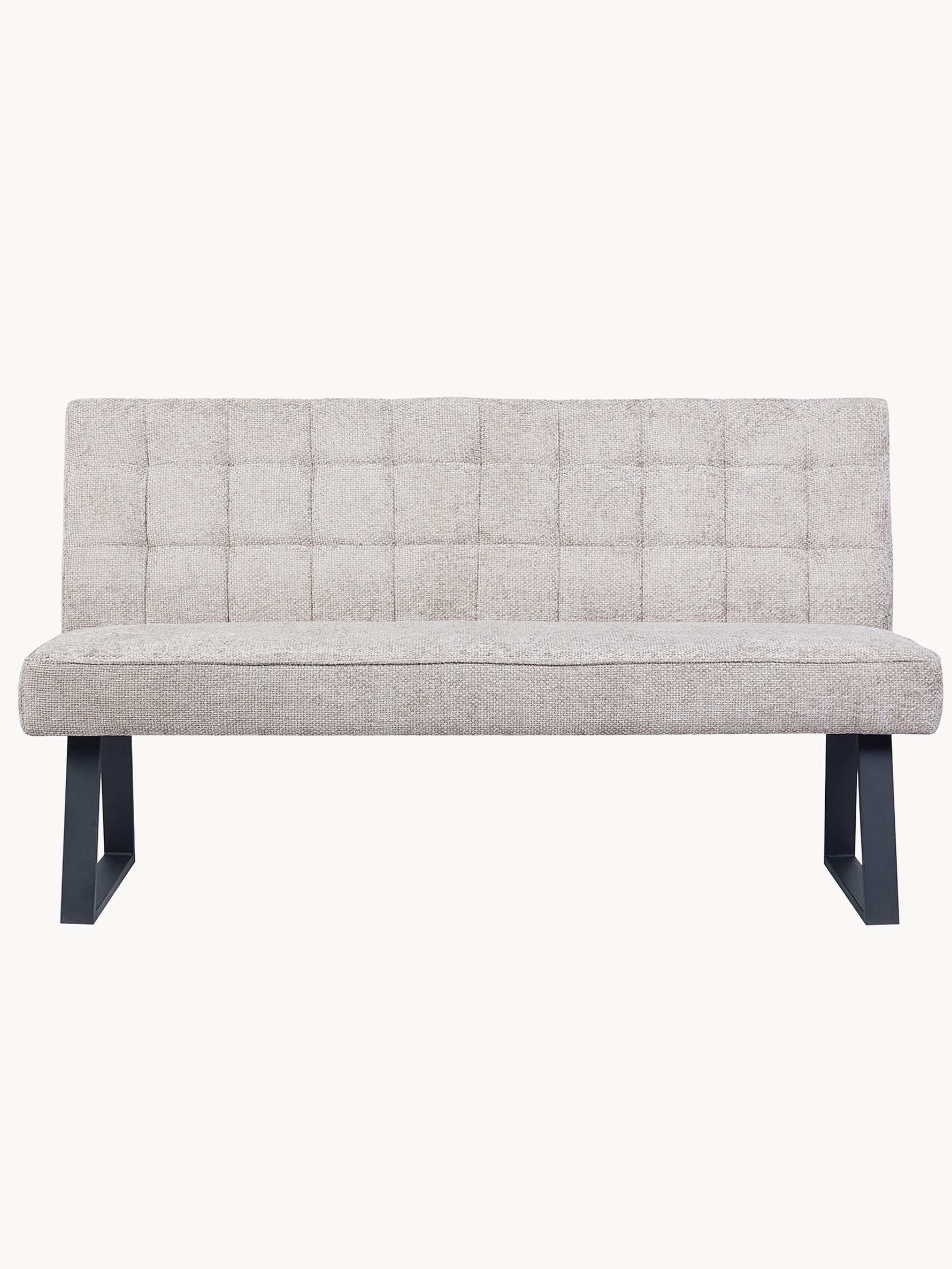 Esszimmerbank Clara - Federkernpolsterung, mit Metallgestell