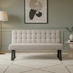 Esszimmerbank Clara - Federkernpolsterung, mit Metallgestell