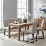 Esszimmerbank Clara - Federkernpolsterung, mit Metallgestell