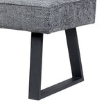 Esszimmerbank Clara - Federkernpolsterung, mit Metallgestell