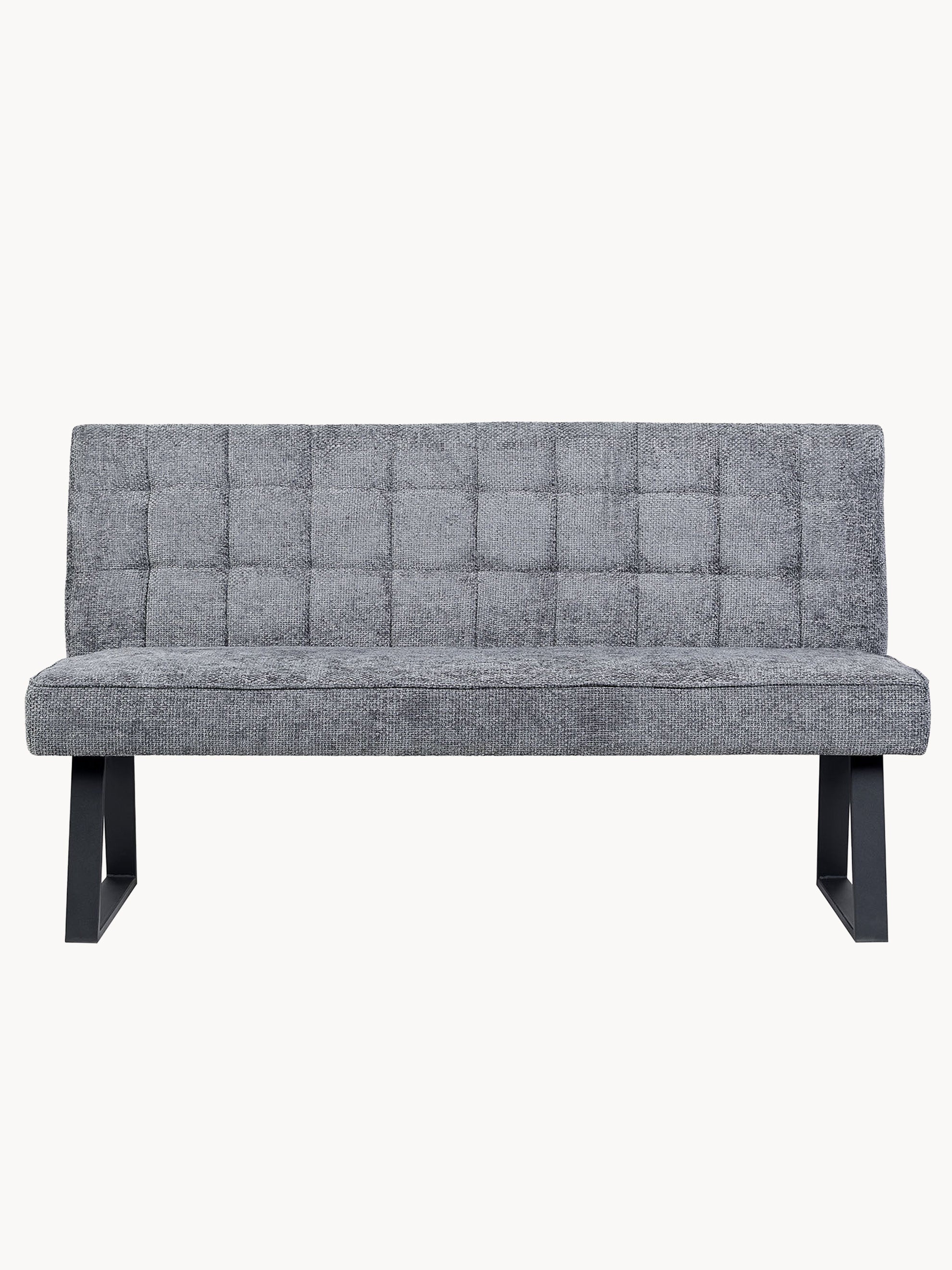 Esszimmerbank Clara - Federkernpolsterung, mit Metallgestell