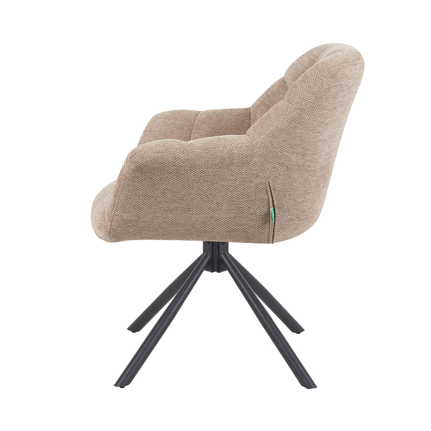 Mika-Luka 2er-Set - Schalenstuhl 360° drehbar