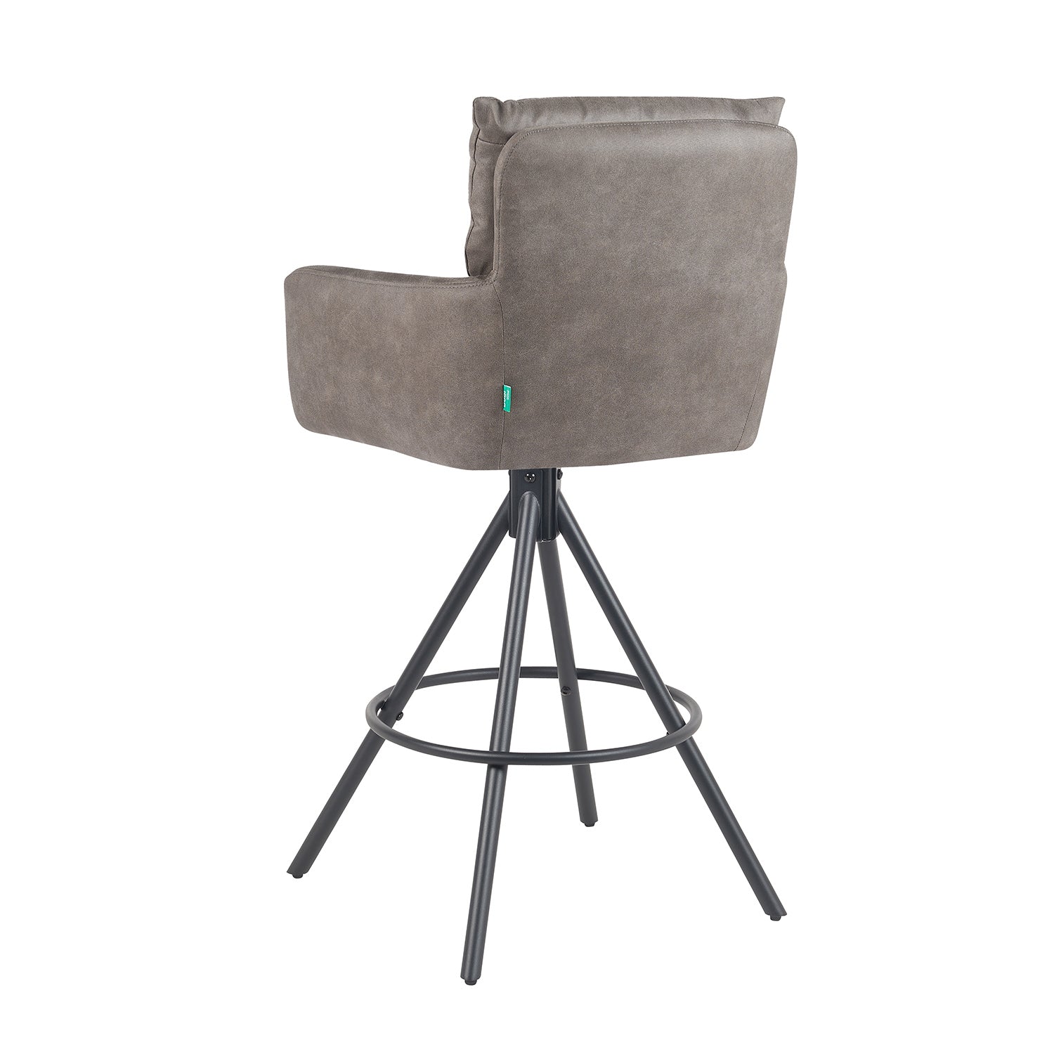 Barhocker Lio 2er-Set | Gestell Matt-Schwarz | drehbar | DUBI Möbel