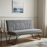 Esszimmerbank HANNAH, gepolstert, mit Metallgestell