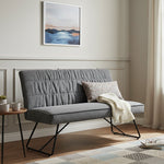 Esszimmerbank HANNAH, gepolstert, mit Metallgestell