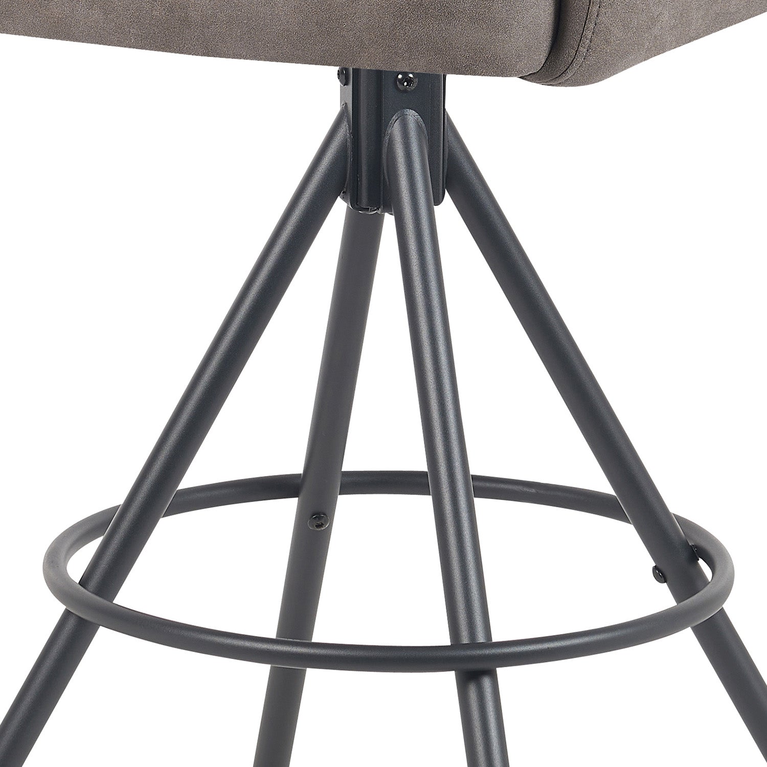 Barhocker Lio 2er-Set | Gestell Matt-Schwarz | drehbar | DUBI Möbel