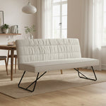 Esszimmerbank HANNAH, gepolstert, mit Metallgestell