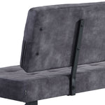 Sitzbank KAREN – Esszimmerbank mit Rückenlehne & Metallgestell