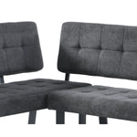 AKA - Eckbank mit U Gestell beidseitig montierbar