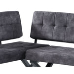 Eckbank EKA - Modulare Eckbank mit X Gestell beidseitig montierbar