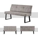 B-Ware Sitzbank EMMA, Grau, 160 cm