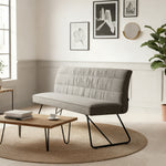 Esszimmerbank HANNAH, gepolstert, mit Metallgestell