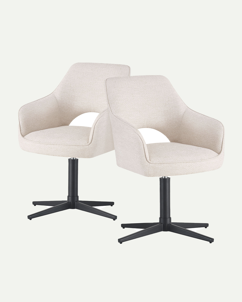 Chaise de salle à manger Thomas | Acier urbain B02 | Rétrobliss