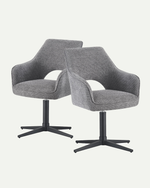 Chaise de salle à manger Thomas | Acier urbain B02 | Rétrobliss