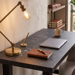 Schreibtisch THOR - stabiler Home Office Tisch in Industrie-Design
