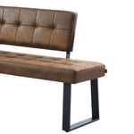 AKA - Eckbank mit U Gestell beidseitig montierbar