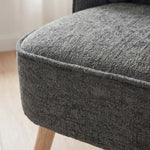 Wohnzimmersessel YOYO- Cocktailsessel mit Holzbeinen