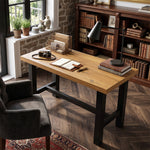 Schreibtisch THOR - stabiler Home Office Tisch in Industrie-Design