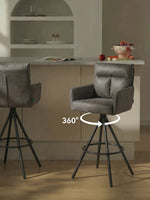 Leo 2er-Set - Premium Barhocker mit Drehfunktion