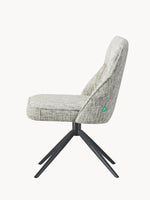 MIRELA - Polsterstuhl mit Rückstellfunktion, 360° drehbar