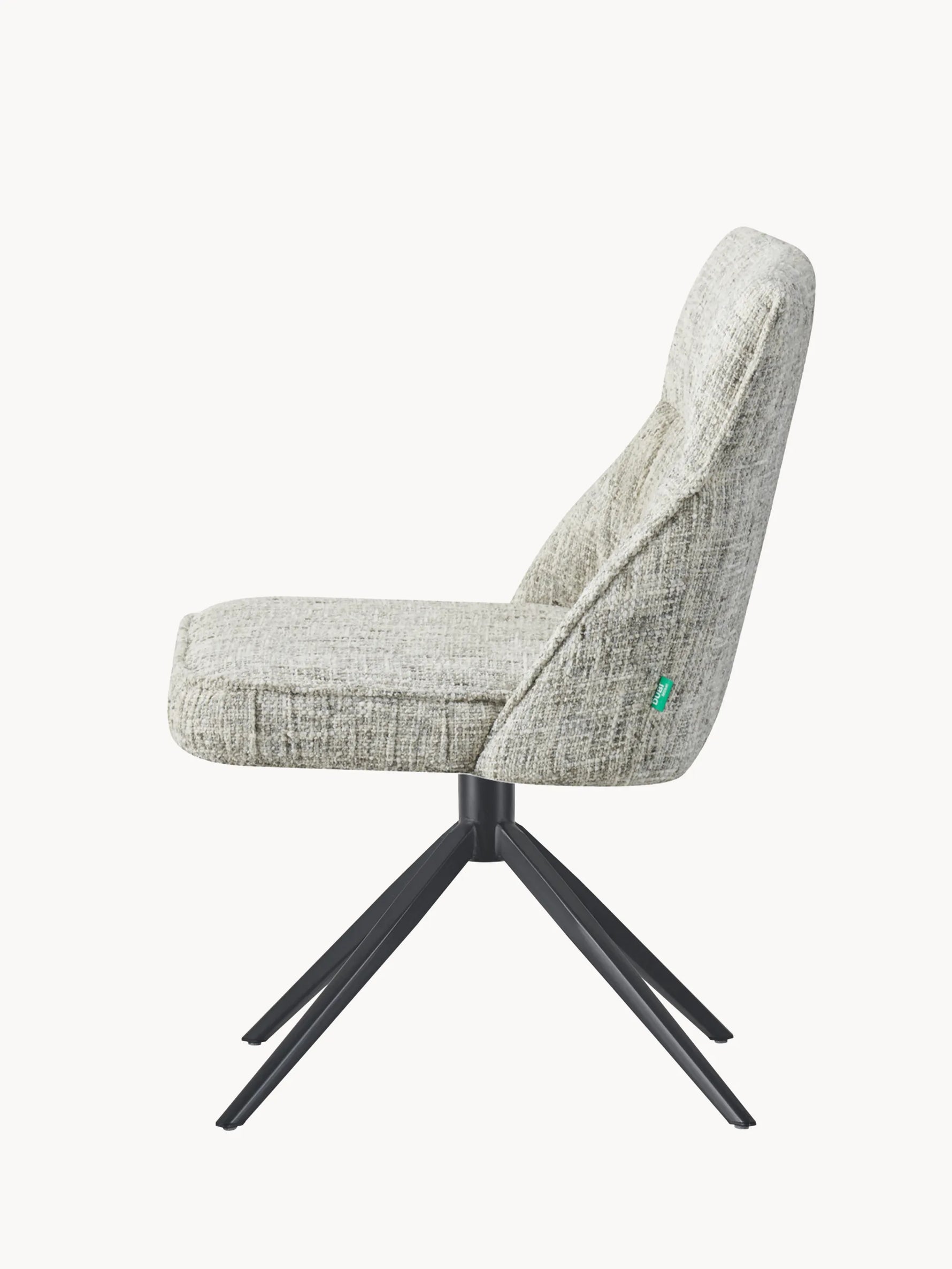 MIRELA - Polsterstuhl mit Rückstellfunktion, 360° drehbar