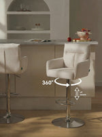 Leo 2er-Set - Premium Barhocker mit Drehfunktion