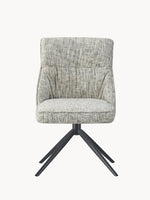 MIRELA - Polsterstuhl mit Rückstellfunktion, 360° drehbar