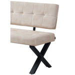 B-Ware Sitzbank KAREN, Grau, 120cm