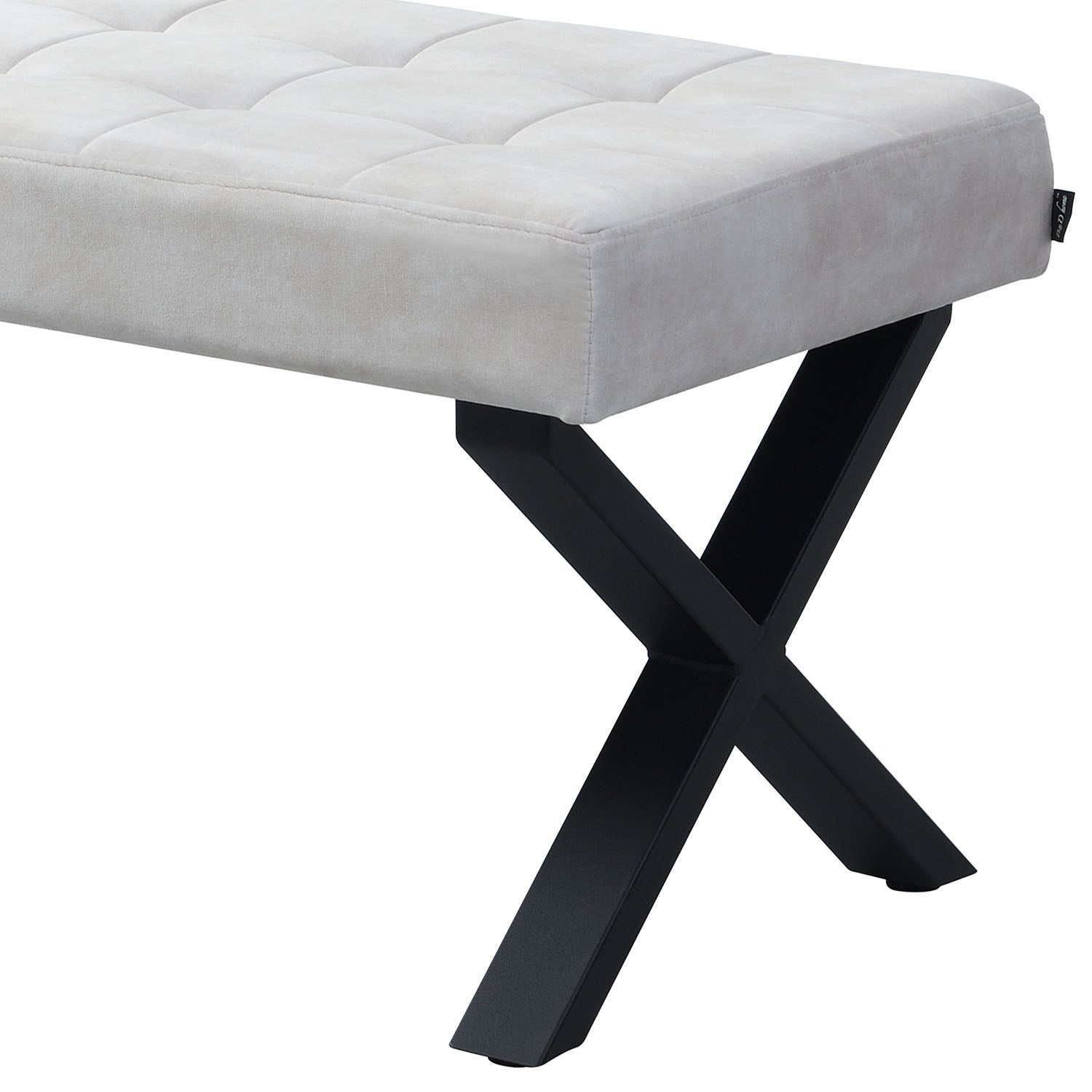 Sitzbank SIGFRID – Esszimmerbank mit Rückenlehne & Metallgestell