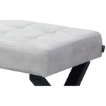 Sitzbank KAREN – Esszimmerbank mit Rückenlehne & Metallgestell